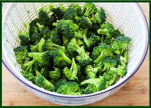 P-Washing broccoli